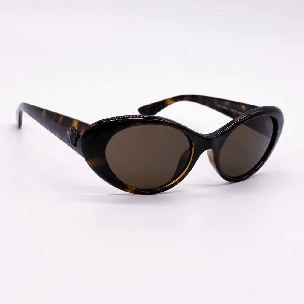 NEW VERSACE VE4455U 108/73 WOMEN CAT EYE SUNGLASSES VERSACE MOD 4455-U HAVANA